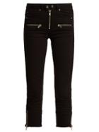 Matchesfashion.com Isabel Marant Toile - Pelona Skinny Cropped Jeans - Womens - Black