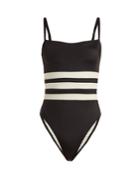 Solid & Striped X Re/done The Malibu Colour-block Swimsuit