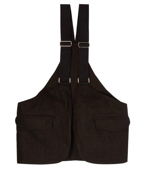 Matchesfashion.com Bless - X Stand Up Comedy Vest Bag - Mens - Black