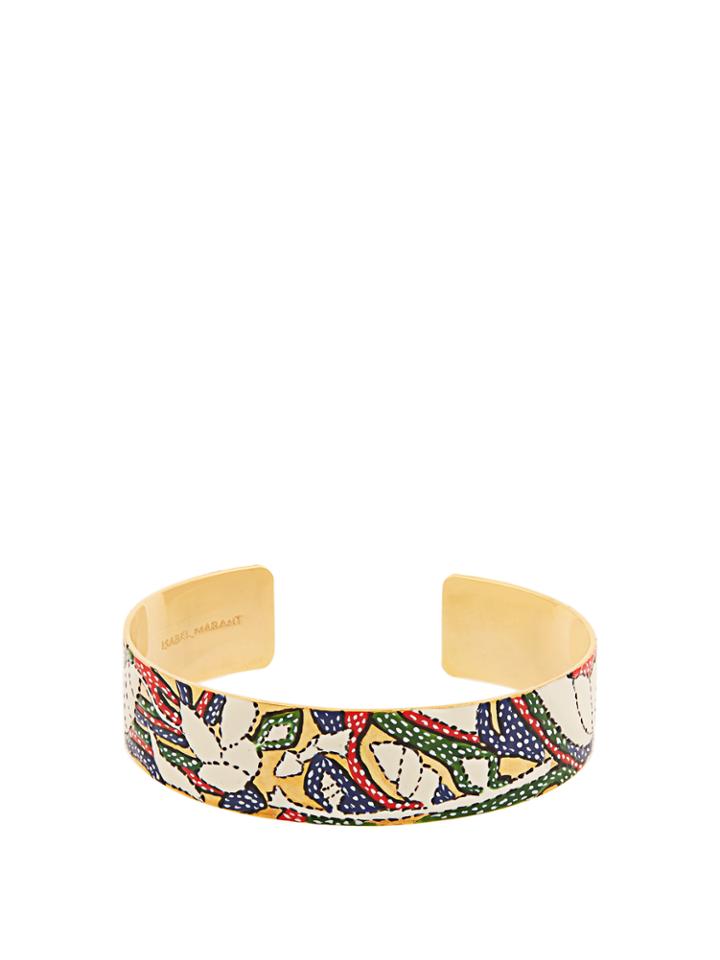 Isabel Marant Marley Enamel Cuff