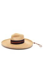 Matchesfashion.com Lola Hats - Camargo Wide Brim Straw Hat - Womens - Tan
