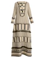 Dodo Bar Or Samuelle Striped Cotton Maxi Dress