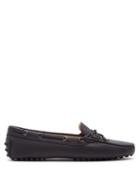 Matchesfashion.com Tod's - Gommino Leather Loafers - Womens - Navy