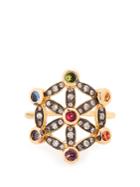 Noor Fares Diamond, Multi-stone & Yellow-gold Pinky Ring