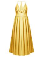 Racil Bianca Halterneck Satin Dress