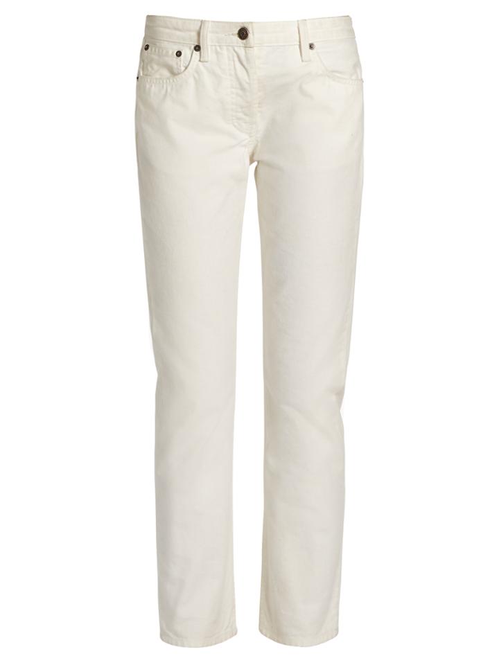 The Row Ashland Slim-leg Denim Jeans