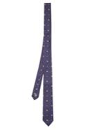 Paul Smith Tennis-embroidered Silk-twill Tie