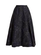 Rochas Floral-cloqu A-line Skirt
