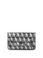 Matchesfashion.com Anya Hindmarch - I Am A Plastic Bag Recycled-canvas Adhesive Purse - Womens - Grey White