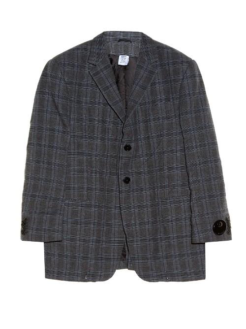 Vetements Fold-up Single-breasted Jacket