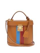 Matchesfashion.com Mark Cross - Benchley Smooth Leather Shoulder Bag - Womens - Tan Multi