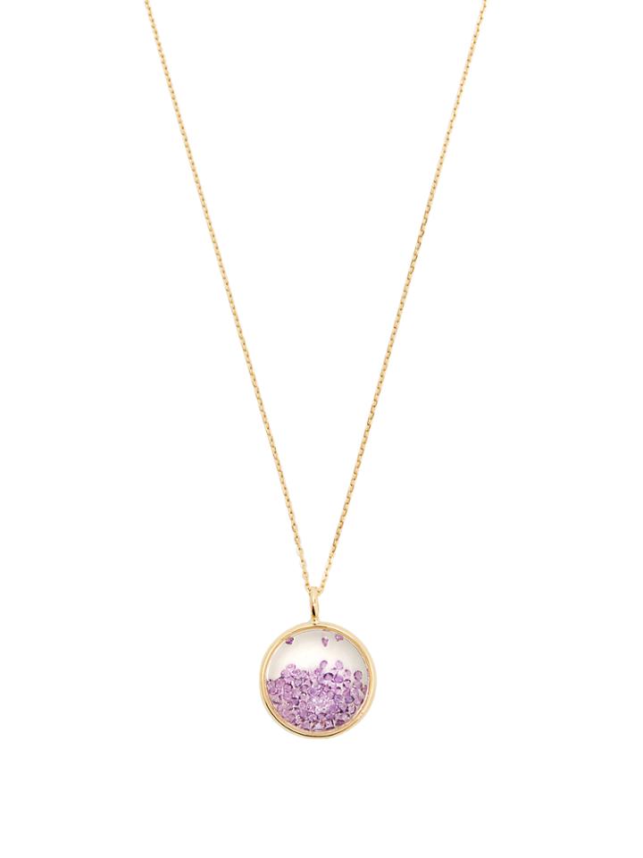 Aurélie Bidermann Fine Jewellery Amethyst & Yellow-gold Necklace