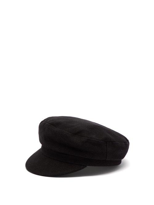Matchesfashion.com Isabel Marant - Evie Denim Cap - Womens - Black