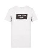 Matchesfashion.com Everest Isles - Logo Print Cotton Jersey T Shirt - Mens - White