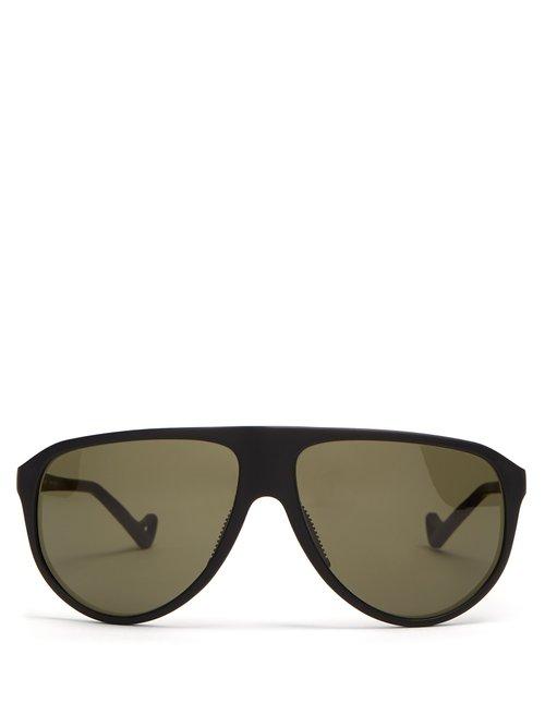 Matchesfashion.com District Vision - Yukari D Frame Performance Sunglasses - Mens - Black