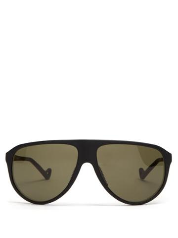Matchesfashion.com District Vision - Yukari D Frame Performance Sunglasses - Mens - Black