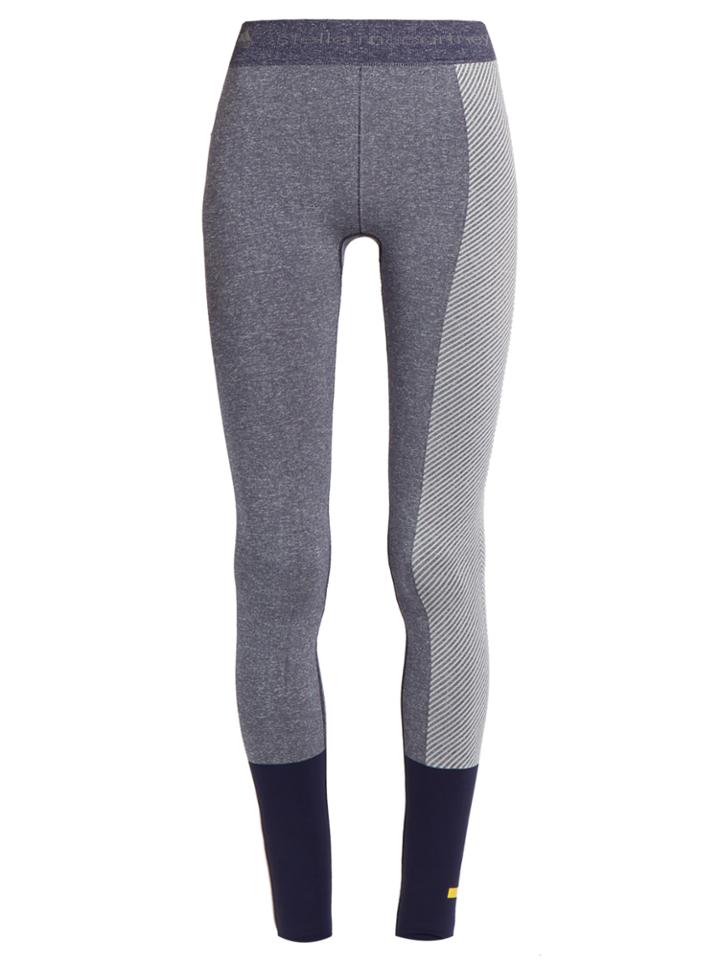 Adidas By Stella Mccartney Contrast-panel Performance Stirrup Leggings