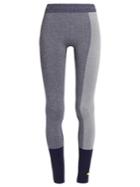 Adidas By Stella Mccartney Contrast-panel Performance Stirrup Leggings