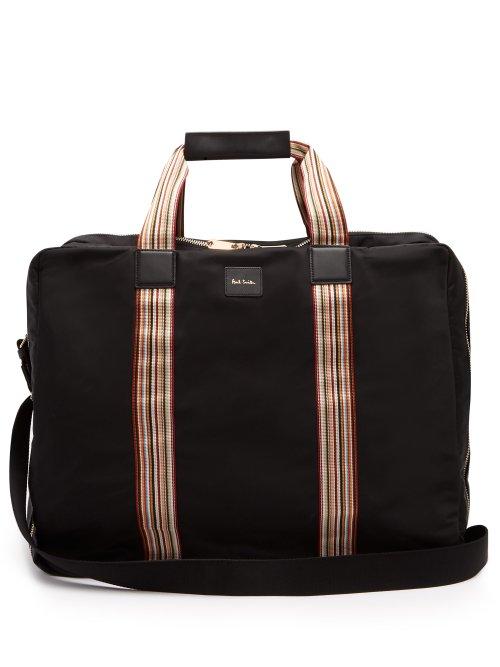 Matchesfashion.com Paul Smith - Signature Stripe Suit Carrier - Mens - Black