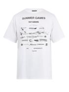 Raf Simons Summer Games-print Cotton T-shirt