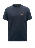 Belstaff - Logo-patch Cotton-jersey T-shirt - Mens - Navy
