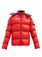 Matchesfashion.com 5 Moncler Craig Green - Ramis Hooded Down Quilted-ripstop Jacket - Mens - Red