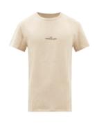 Maison Margiela - Reverse-logo Cotton-jersey T-shirt - Mens - Beige