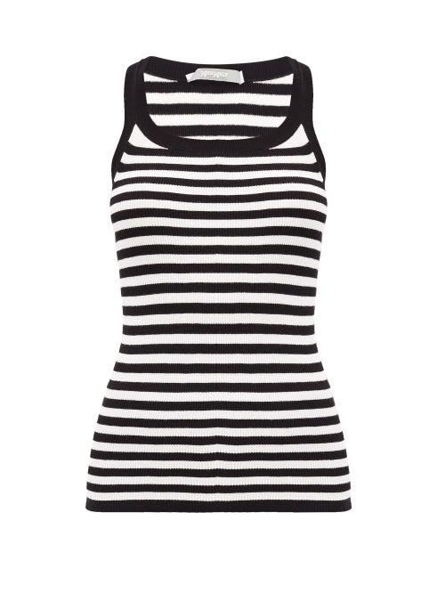 Matchesfashion.com Max Mara - Mimma Top - Womens - Black White