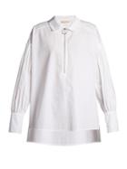 Marni Pleated Cotton Shirt