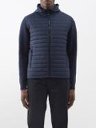 Belstaff - Vert Zipped Quilted-front Cotton Jacket - Mens - Navy