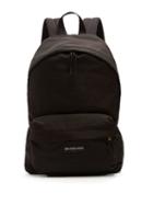 Matchesfashion.com Balenciaga - Explorer Logo Embroidered Nylon Backpack - Mens - Black