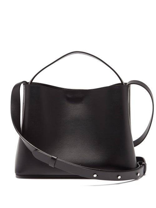 Aesther Ekme - Sac Mini Leather Cross-body Bag - Womens - Black