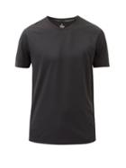 Mens Activewear Reigning Champ - Deltapeak 90 Logo-print Jersey T-shirt - Mens - Black