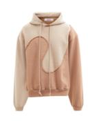Erl - Wave Cotton-blend Jersey Hooded Sweatshirt - Mens - Brown