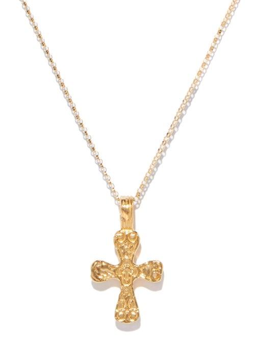 Alighieri - The Dagger Of The Night 24kt Gold-plated Necklace - Womens - Gold