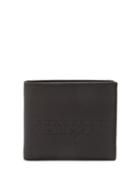 Matchesfashion.com Burberry - Embossed Leather Bi Fold Wallet - Mens - Black