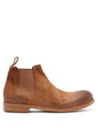 Matchesfashion.com Marsll - Zucca Suede Chelsea Boots - Mens - Tan