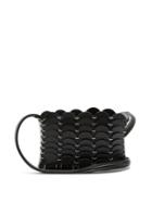 Matchesfashion.com Paco Rabanne - Small Leather Chainmail Cross-body Bag - Womens - Black