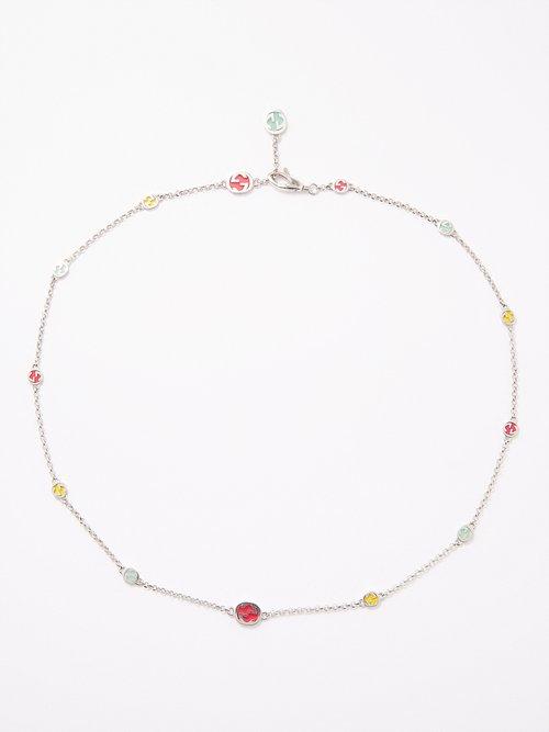 Gucci - Gg-logo Sterling-silver Necklace - Mens - Silver
