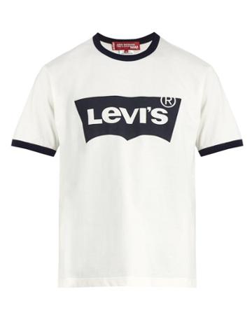 Matchesfashion.com Junya Watanabe - X Levi's Cotton T Shirt - Mens - White