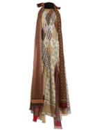 Matchesfashion.com Loewe - Scarf Patchwork Long Dress - Womens - Multi