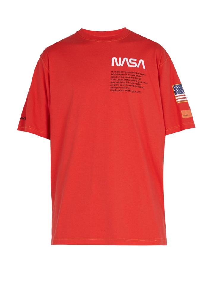 Heron Preston Nasa Cotton T-shirt