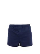 Matchesfashion.com Derek Rose - Geometric Jacquard Sateen Cotton Boxer Shorts - Mens - Navy
