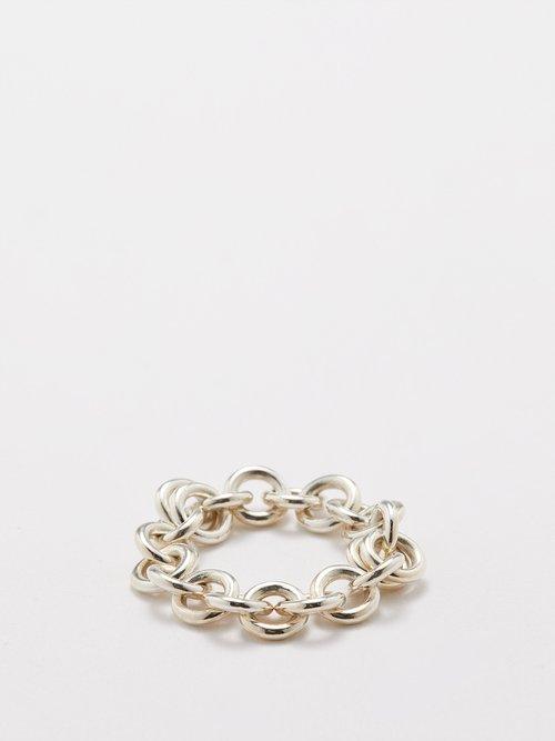 Spinelli Kilcollin - Serpens Sterling-silver Chain Ring - Mens - Silver