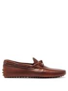 Matchesfashion.com Tod's - Gommino Leather Driving Shoes - Mens - Brown