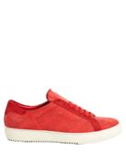 Off-white Perforated Low-top Nubuck-leather Trainers