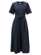 Matchesfashion.com Weekend Max Mara - Lux Dress - Womens - Denim