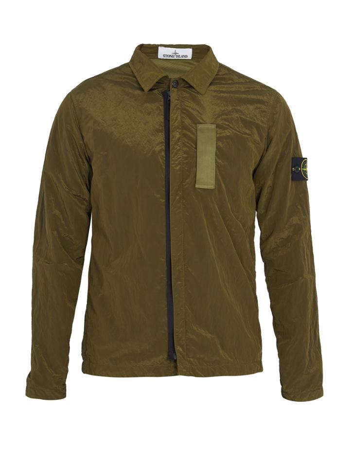 Stone Island Nylon Zip-fastening Jacket