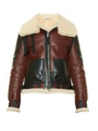 Altuzarra Antioch Leather And Shearling Jacket