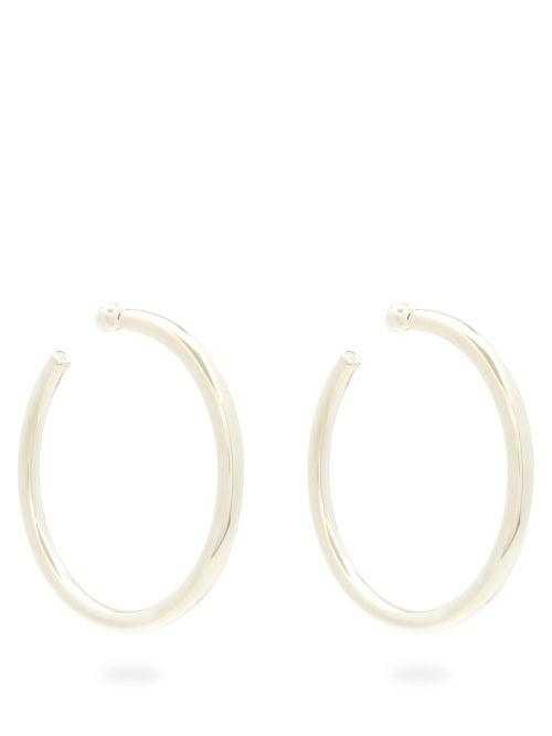 Matchesfashion.com Sophie Buhai - Everyday Large Sterling-silver Hoop Earrings - Womens - Silver